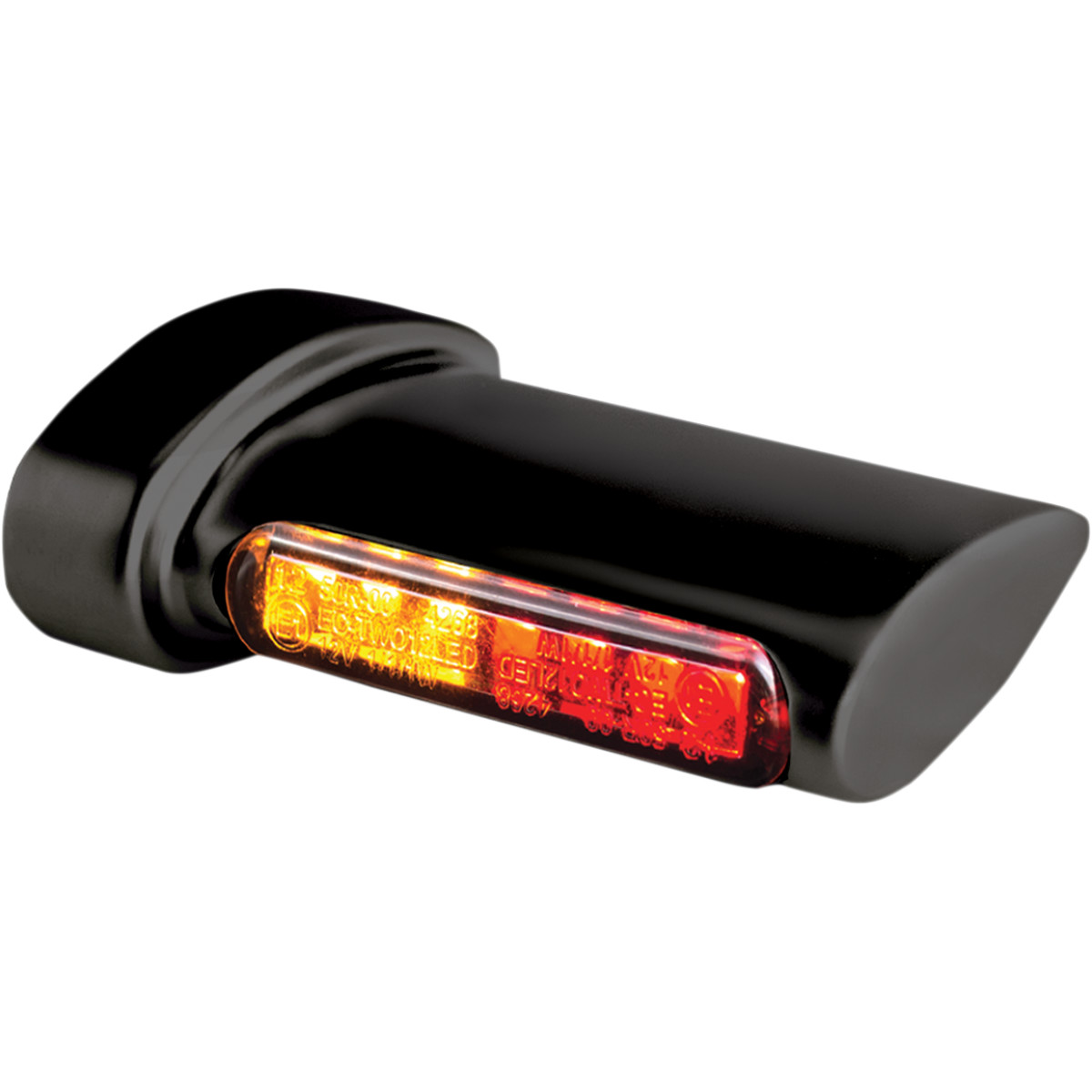 Led zadní světlo,blinkr, brzdové světlo HEINZ BIKES LED 3-in-1 Black pro motocykly HD viz popis - PÁR 