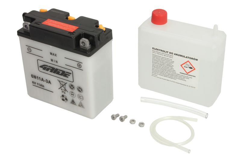 Motobaterie 6N11A-3A 4RIDE 6 V / V 132 mm, Š 62 mm , D 122 mm 