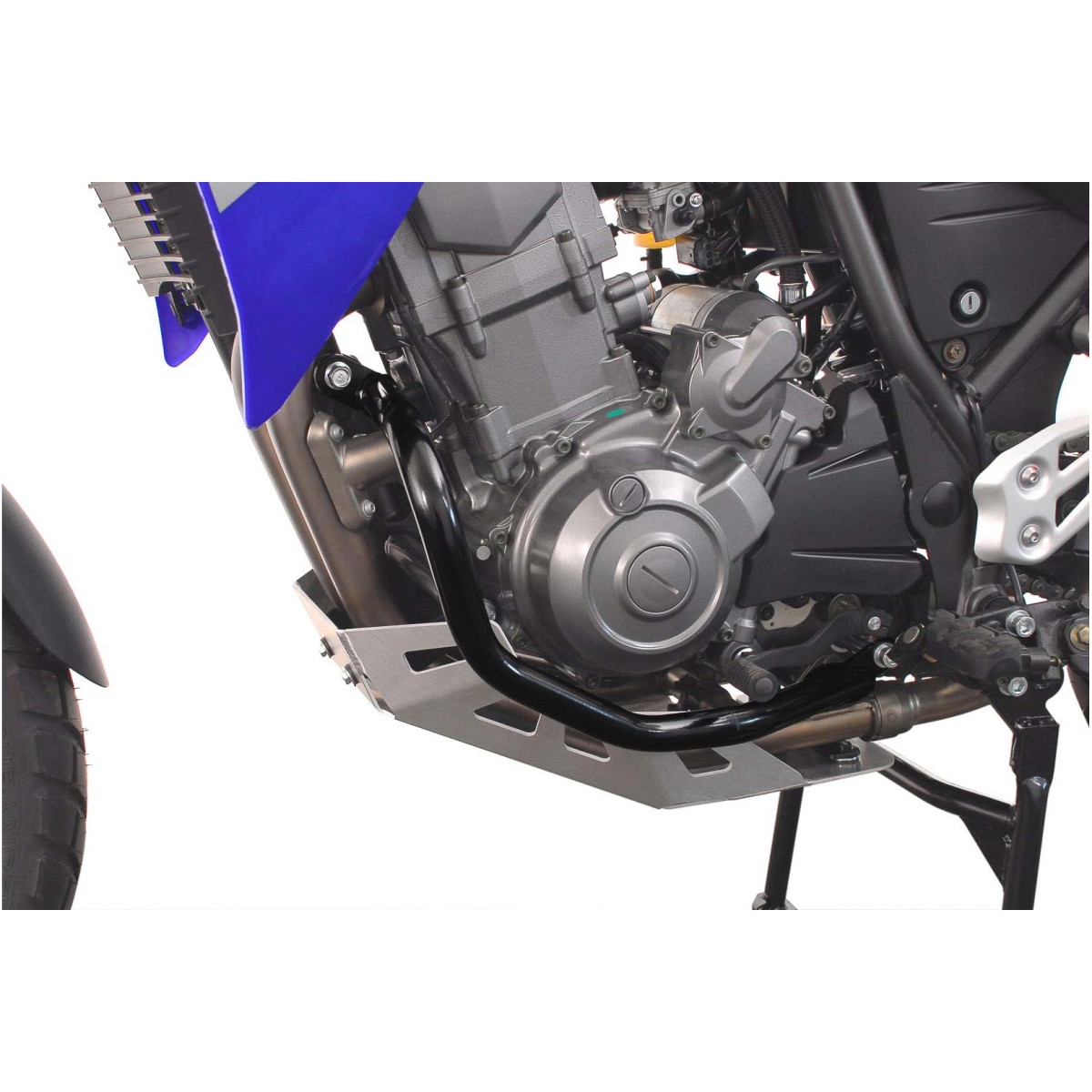Ochranný kryt motoru motocyklu SW MOTECH pro YAMAHA XT 660X/R 2004-2016 stříbrná