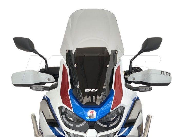 Plexi motocyklu WRS pro HONDA CRF 1100 L ABS Africa Twin Adventure Sports 2020 75 KW(102 PS), barva kouřová, výška 54 cm (21-1/4")