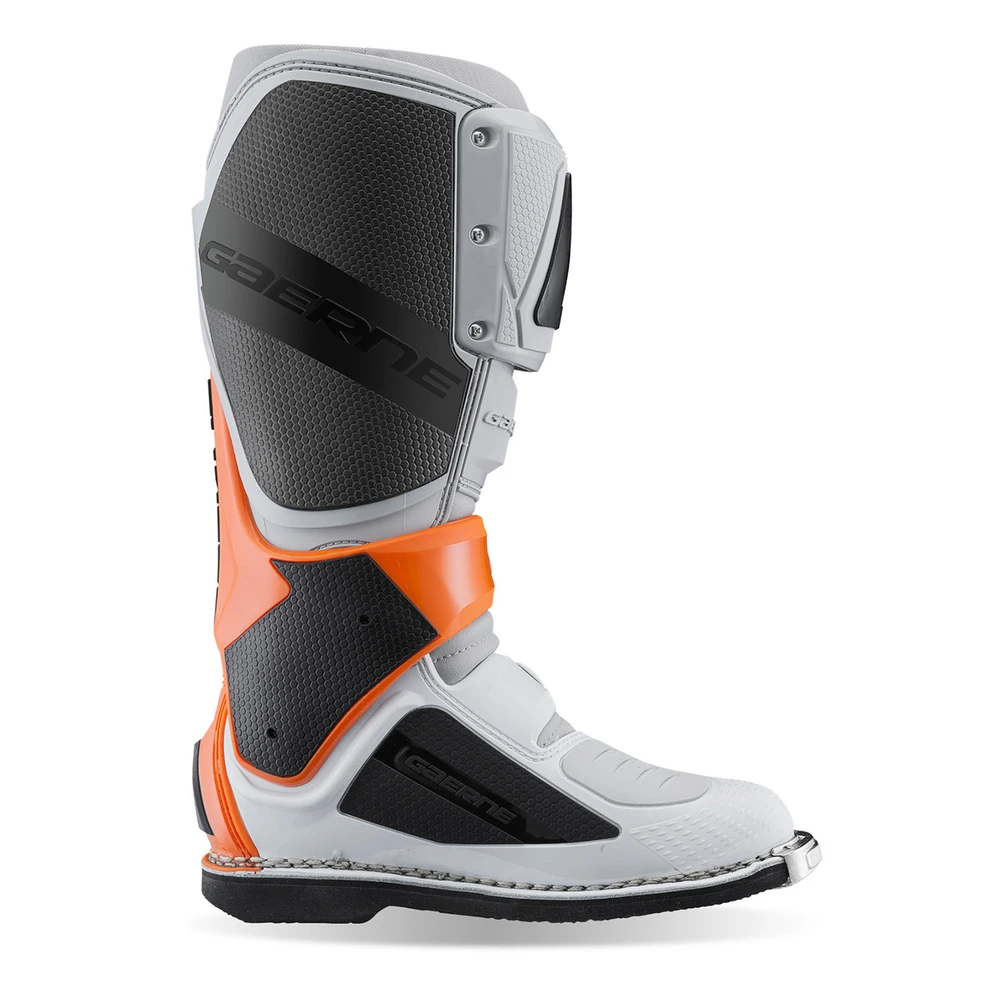 a Motokrosové boty Gaerne SG 12 oranžová/šedá/bílá velikost 43