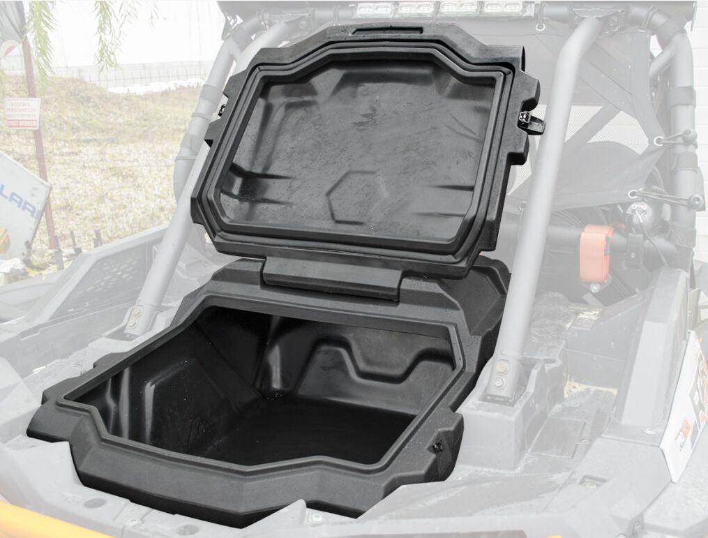 Velký uzamykatelný zadní box pro UTV/SxS SHARK Accessories UTV CARGO BOX UX140  černý