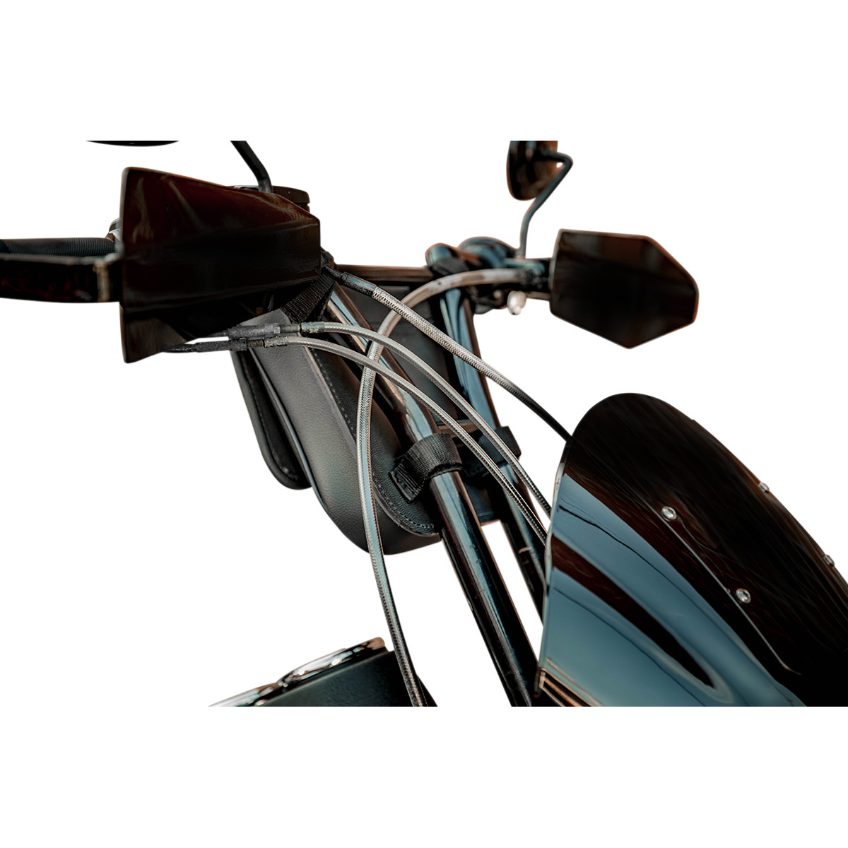 Brašna na řidítka motocyklu SADDLEMEN HANDLEBAR BAG D144 černá