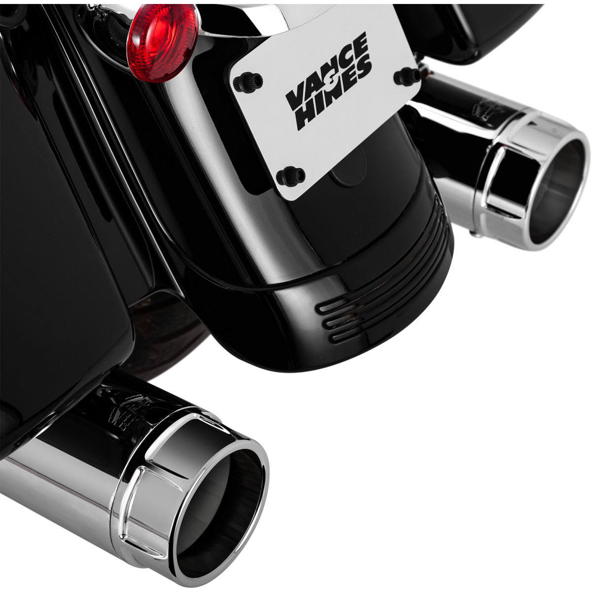 Koncovky výfuku Vance & Hines Torquers 4.5 pro Harley Davidson FLHT/FLHX/FLHR/FLTRX/FLTRU/FLTRK 2017-2020 viz popis, model 16674, barva chrom
