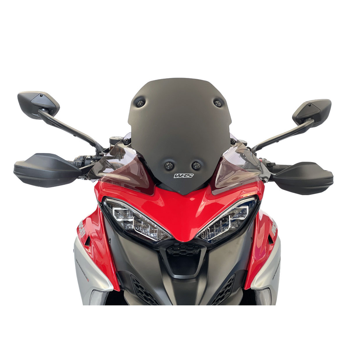Sada deflektorů motocyklu WRS pro DUCATI MULTISTRADA V4 1200 ABS / S / S ABS Sport 2021-2024 viz popis, barva tmavě kouřová