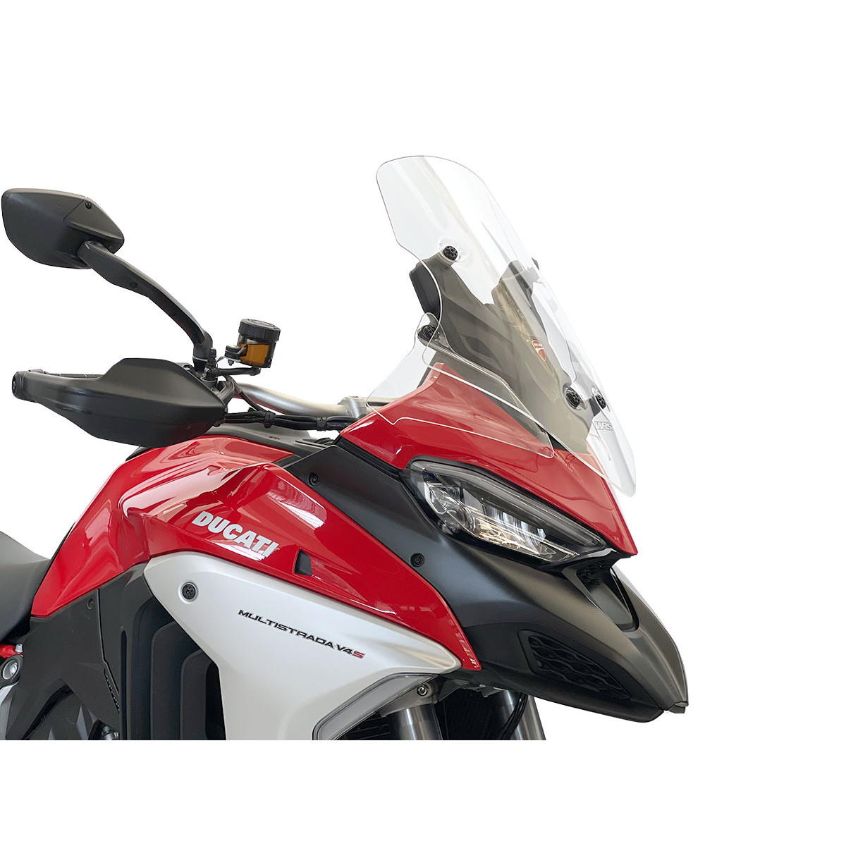 Sada deflektorů motocyklu WRS pro DUCATI MULTISTRADA V4 1200 ABS / S / S ABS Sport 2021-2023, barva čirá