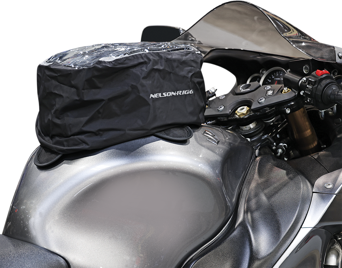 Taška - kufr - tank bag - brašna na nádrž motocyklu NELSON RIGG TANK BAG COMMUTER SPORT černý, obsah 10 l až 14,5 l