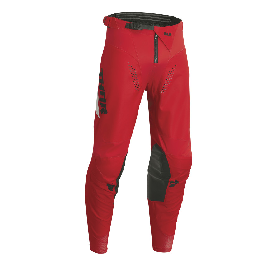 A Motokrosový - enduro - offroadový komplet THOR PULSE TACTIC červená VELIKOST 36+XL