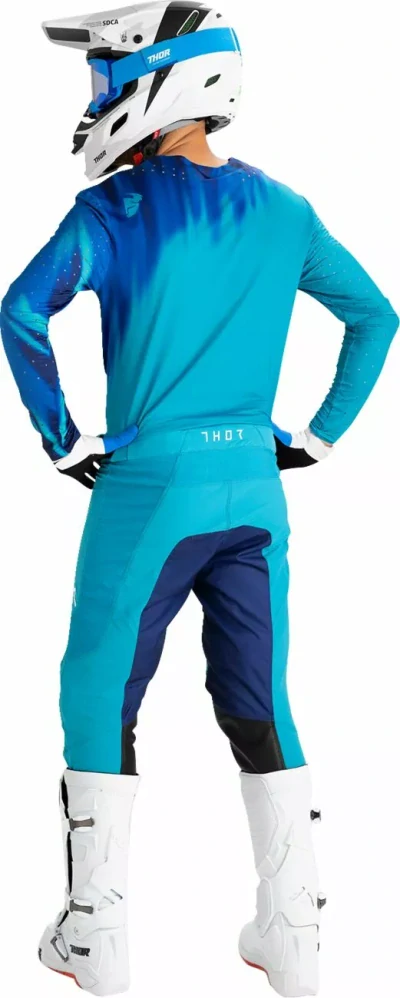 Motokrosové boty THOR RADIAL FROST barva bílá 