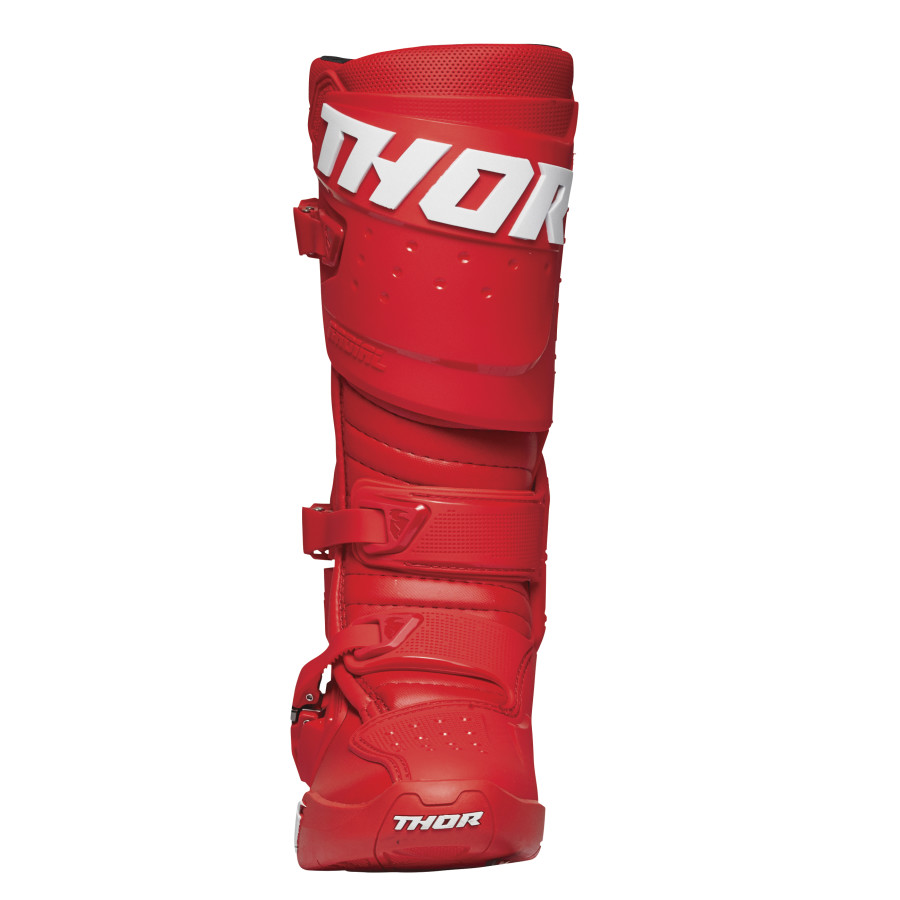 Motokrosové boty THOR RADIAL ČERVENÉ