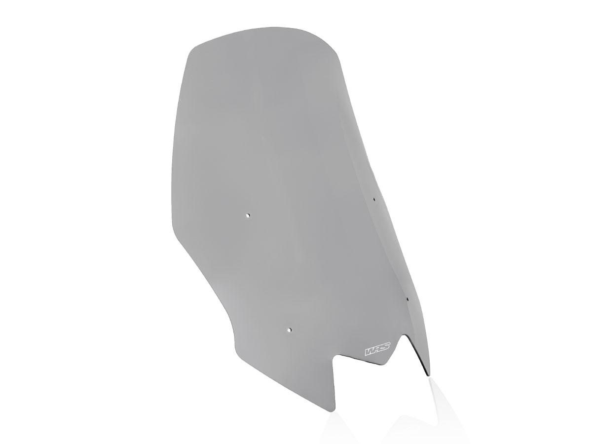 Plexi motocyklu WRS pro YAMAHA T-MAX 560 rok 2022 verze touring, barva kouřová, výška 52.5 cm 