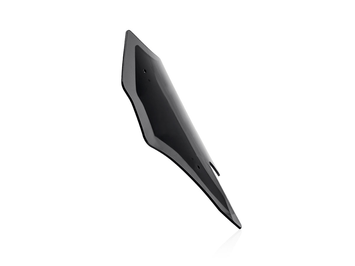 Plexi motocyklu WRS pro YAMAHA T-MAX 560 rok 2022 verze sport, barva tmavě kouřová, výška plexi 22,5 cm 