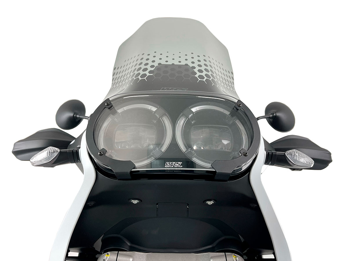 Ochranné plexi světlometu motocyklu WRS WRS HEADLIGHT PROTECTION pro  DUCATI DESERT X 2022-2023