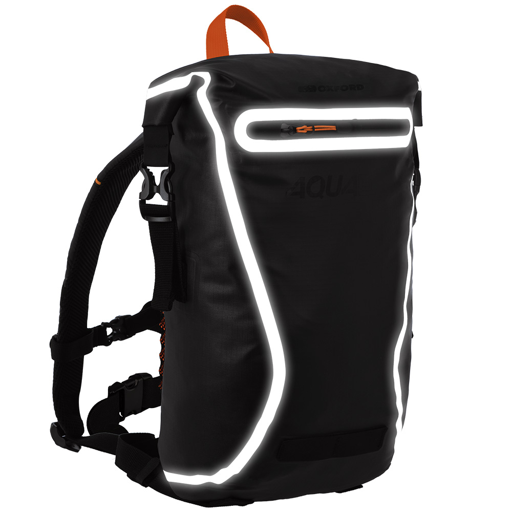 Vodotěsný batoh OXFORD AQUA EVO OL686 Backpack černý, objem 22 litrů 