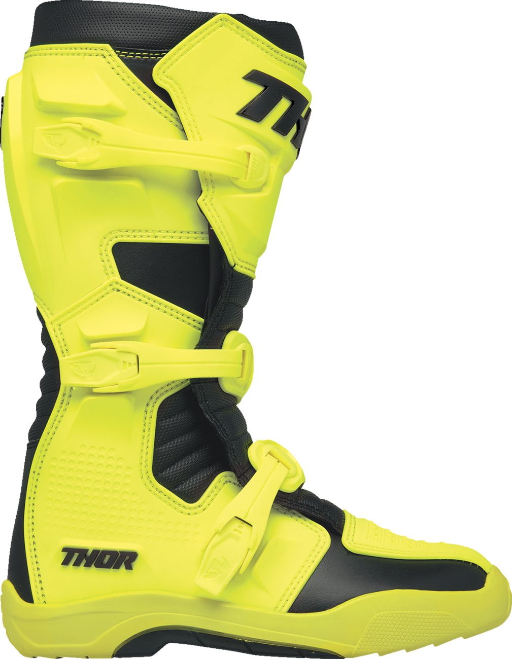 Motokrosové boty / MX boty, boty na motocross THOR BLITZ XR MX BOOTS barva acid/černá - pár