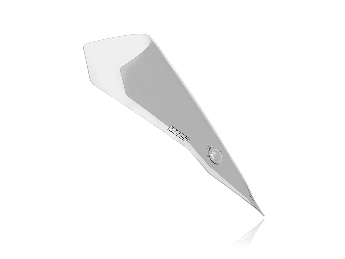 Plexi motocyklu WRS TOURING pro DUCATI SUPERSPORT 950 / S 2021-2023 výška 435 mm, barva čirá
