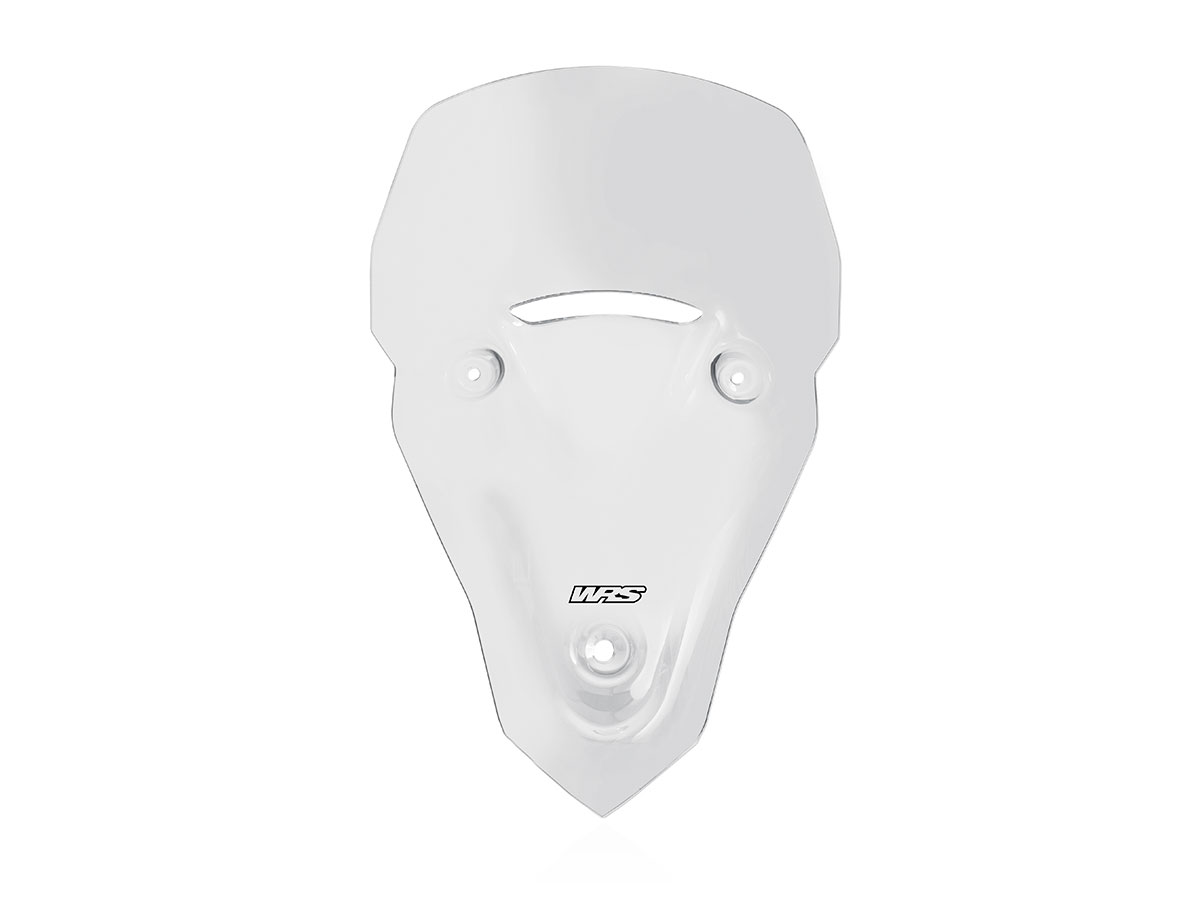 Plexi motocyklu WRS verze SPORT pro motocykly TRIUMPH TIGER SPORT 660 ABS rok 2022-2024, výška 46 cm, šíře 33 cm, barva čirá 