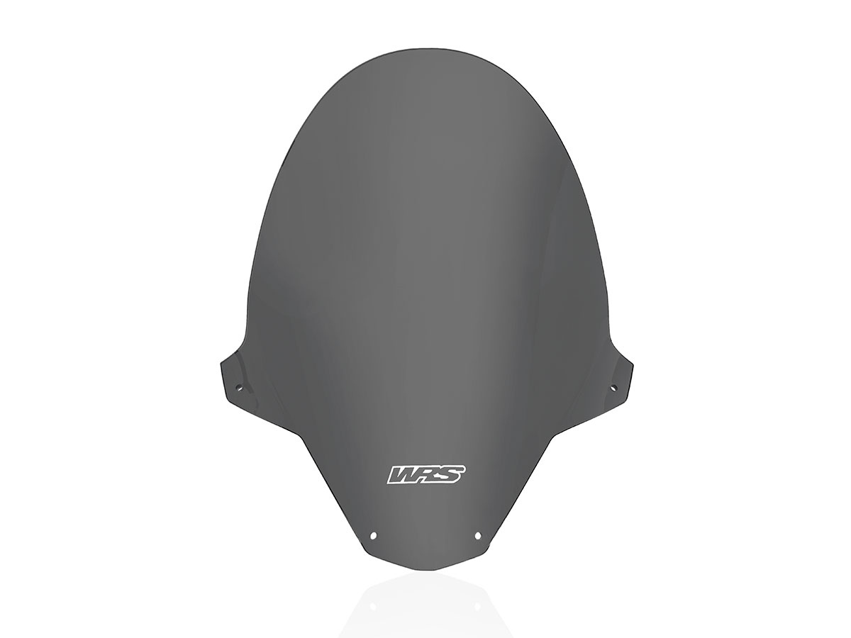 Plexi motocyklu WRS verze TOURING pro motocykly APRILIA TUONO 660 ABS viz popis rok 2021-2023, výška 38,5 cm, šíře 34 cm, barva tmavě kouřová