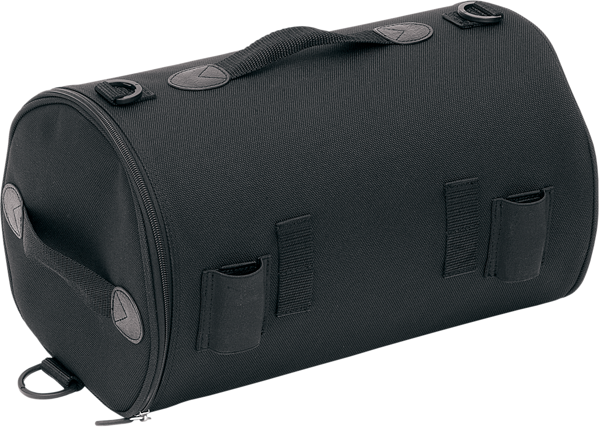 Zadní textilní brašna na motocykl SADDLEMEN ROLL BAG R 1300 XLE Deluxe Roll Bag EX000045 , barva černá, objem 21,30 litrů - nerozšířená 