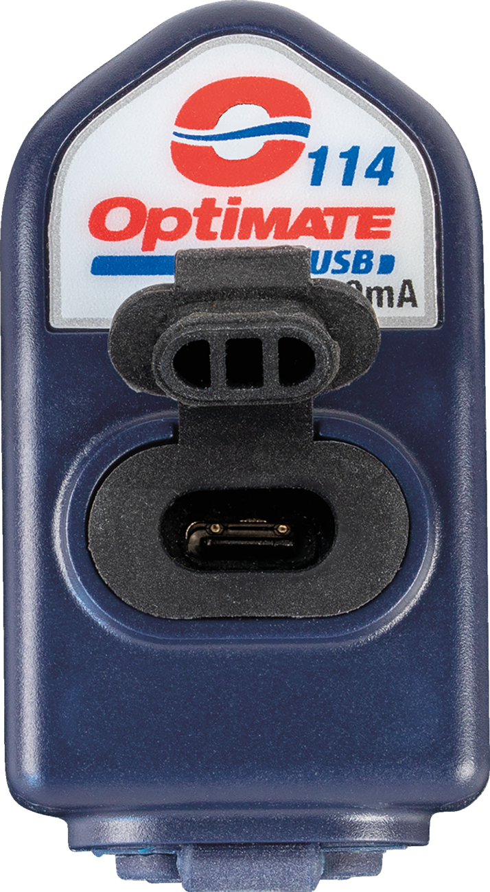 Nabíječka USB Smart 3300mA s dvojitým výstupem a zásuvkou TECMATE OPTIMATE USB-CHARGER DUAL O-114 OUTPUT