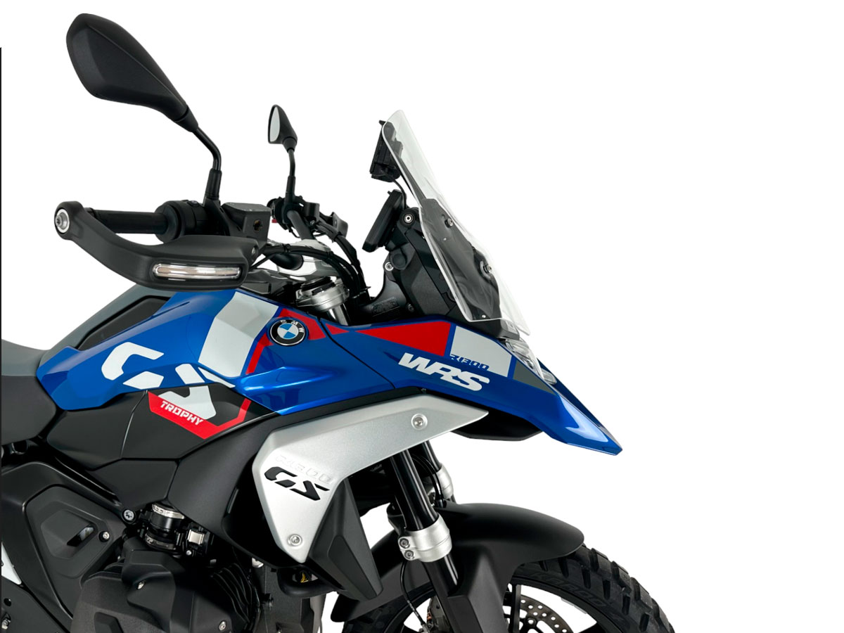 Plexi motocyklu WRS STANDARD PLUS pro BMW R 1300 GS ABS rok 2023-2024 barva čirá