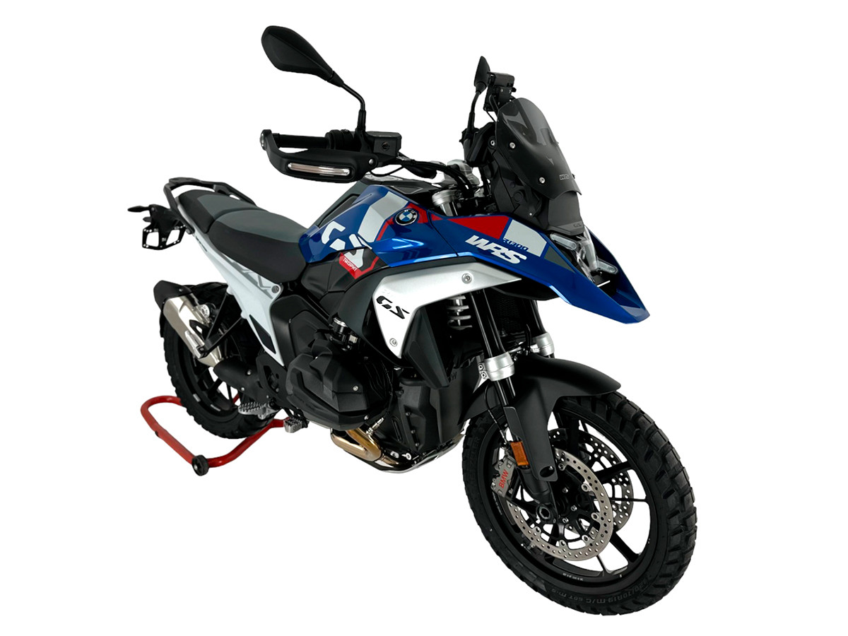 Plexi motocyklu WRS SPORT pro BMW R 1300 GS ABS rok 2023-2024 barva tmavě kouřová
