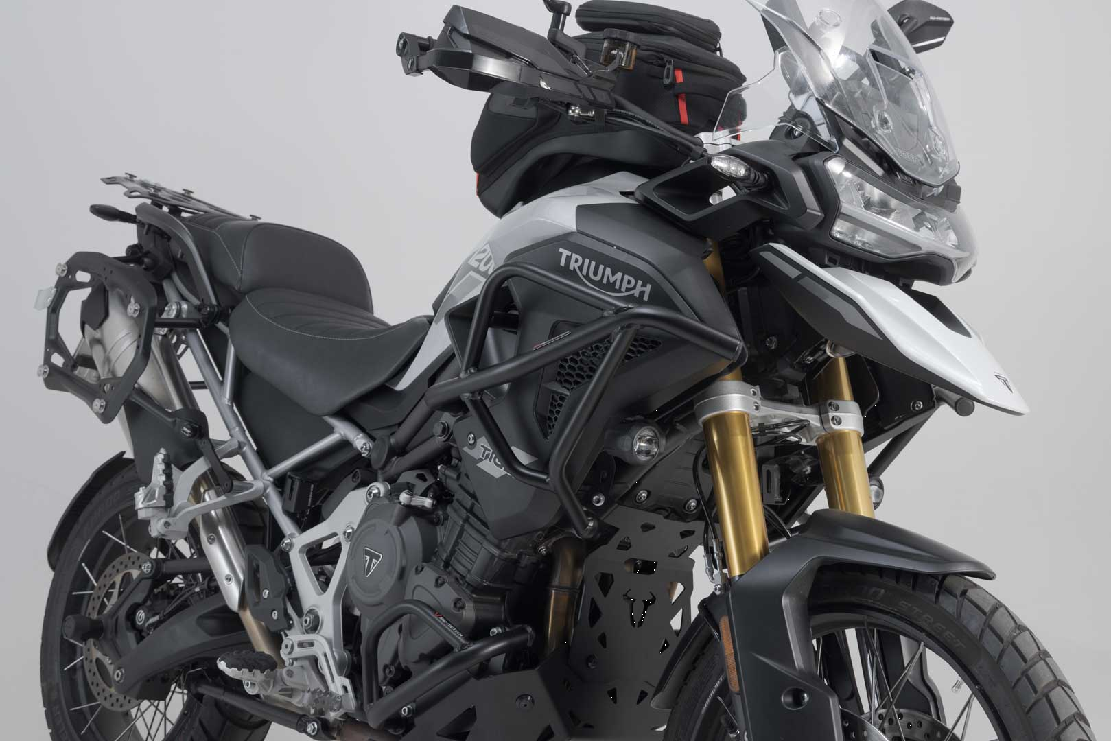 Padací rám SW MOTECH CRASH BAR pro TRIUMPH TIGER 1200 rok 2022-2024 černý