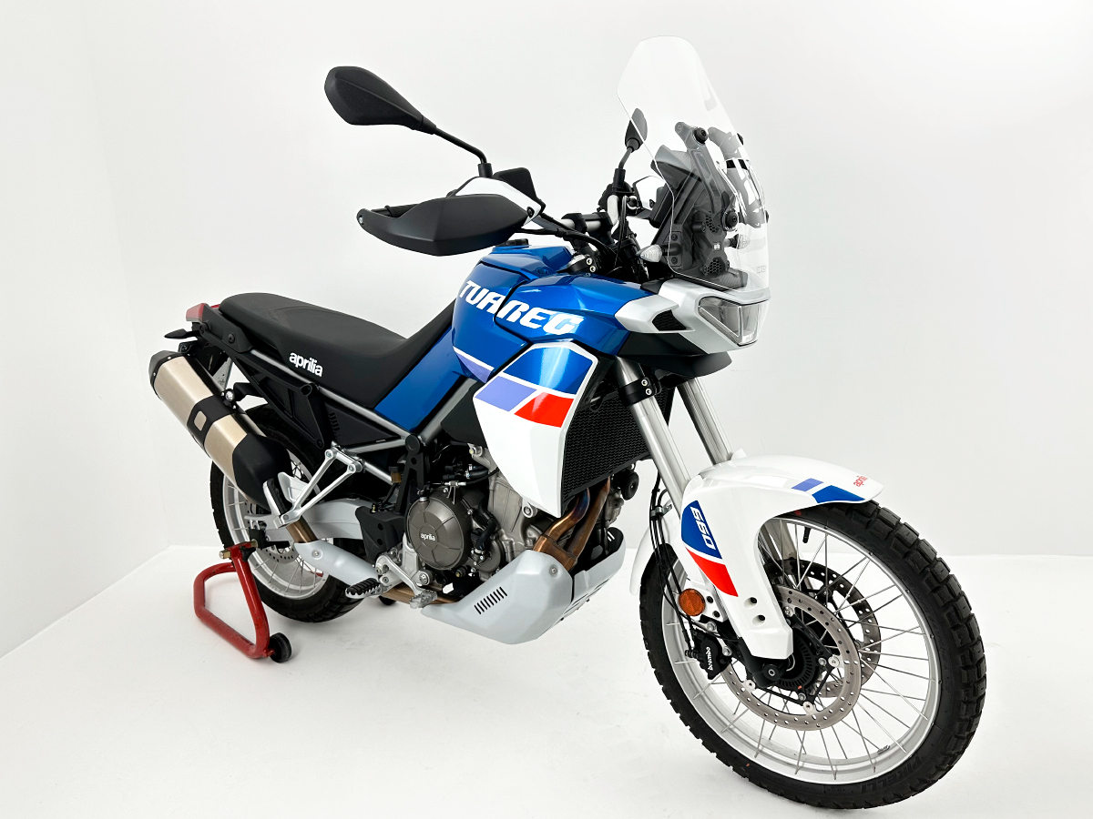 Plexi motocyklu WRS verze TOURING pro APRILIA TUAREG 660 rok 2022-2024 barva čirá, výška plexi 49,5 cm