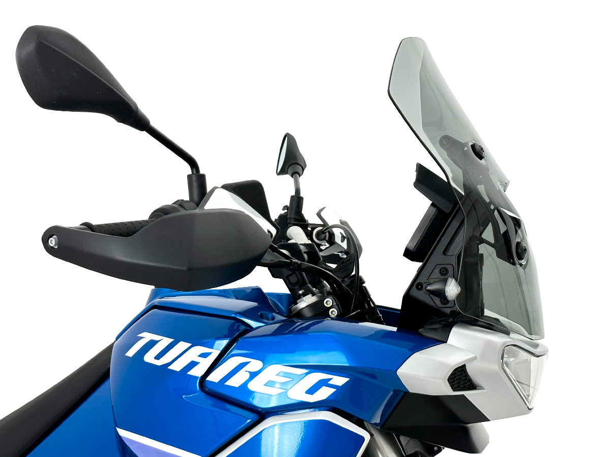 Plexi motocyklu WRS verze TOURING pro APRILIA TUAREG 660 rok 2022-2024 barva kouřová, výška plexi 49,5 cm