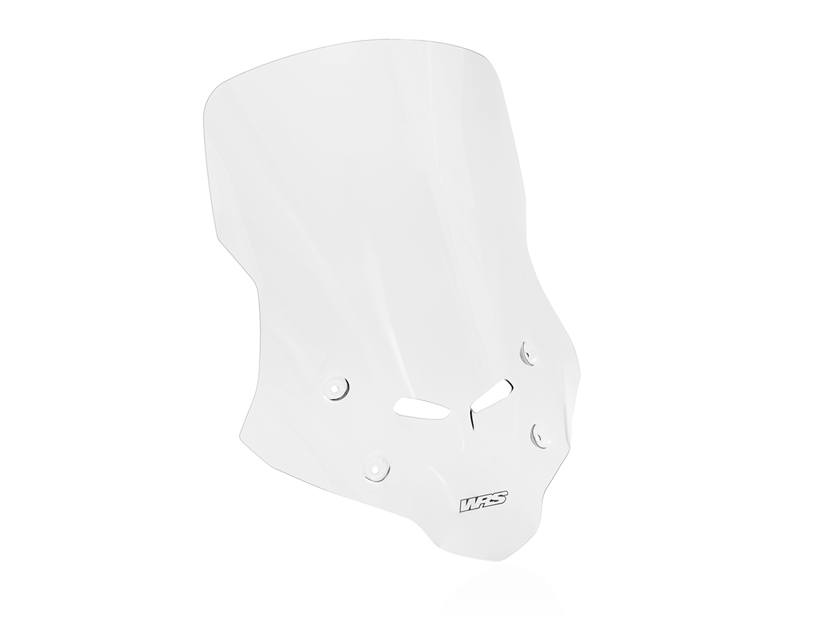 Plexi motocyklu WRS verze CAPONORD pro HONDA HORNET 750 ABS rok 2023-2024 barva čirá, výška plexi 51 cm