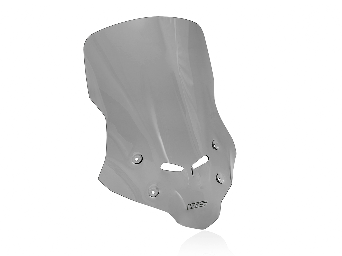 Plexi motocyklu WRS verze CAPONORD pro HONDA HORNET 750 ABS rok 2023-2024 barva tmavě kouřová, výška plexi 51 cm