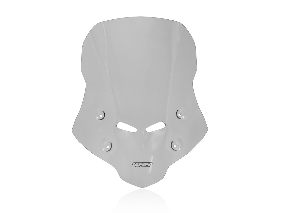 Plexi motocyklu WRS verze TOURING pro HONDA HORNET 750 ABS rok 2023-2024 barva kouřová, výška plexi 43 cm