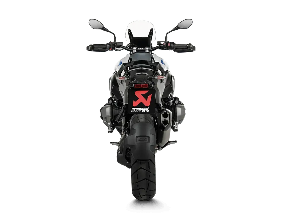 Koncovka výfuku motocyklu AKRAPOVIČ SLIP-ON SERIES MUFFLERS pro BMW R 1300 GS ABS rok 2024 viz popis, titan, carbonové zakončení 