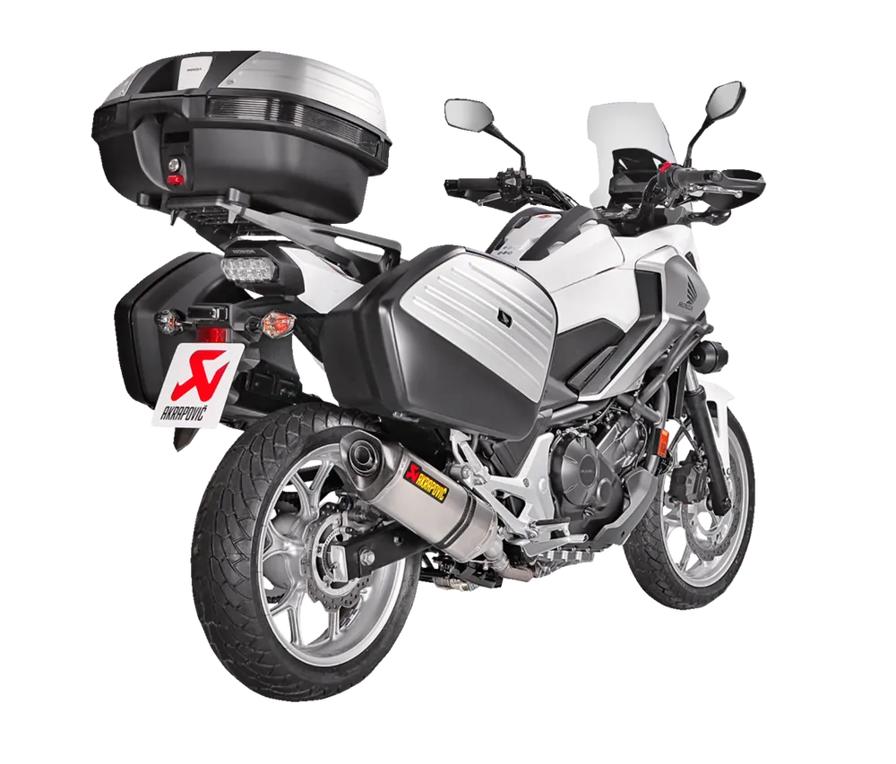Koncovka výfuku motocyklu AKRAPOVIČ SLIP-ON SERIES MUFFLERS pro HONDA NC 700 / 750S rok 2012-2020 homologovaná
