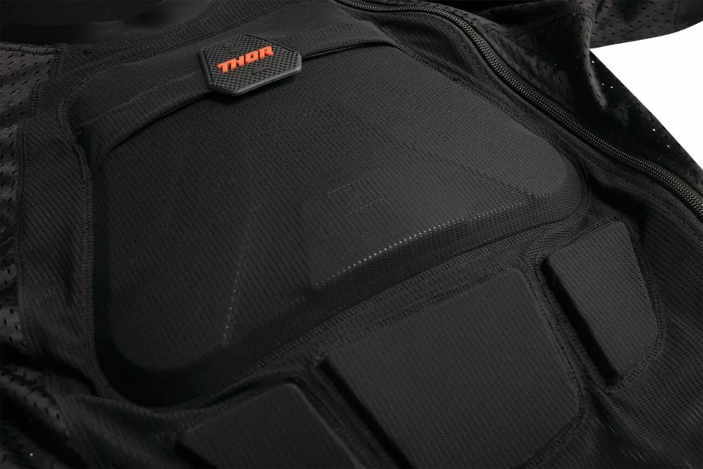 Chráničová vesta - košile s chrániči - chránič těla THOR SENTRY STEALTH barva černá, velikost L/XL