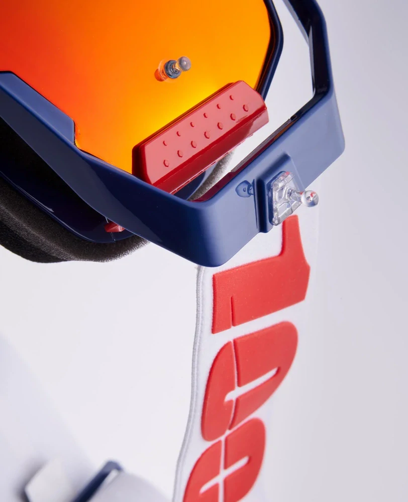 Motokrosové / enduro brýle 100% ARMATIC MODRÉ čirý objektiv , 50059-00002