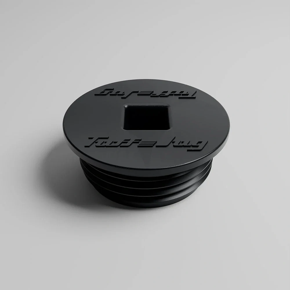 Uzávěr ke kanystru k propojení s hadicí TUFF JUG STANDARD CAP AND PLUG  barva černá, 1 kus 