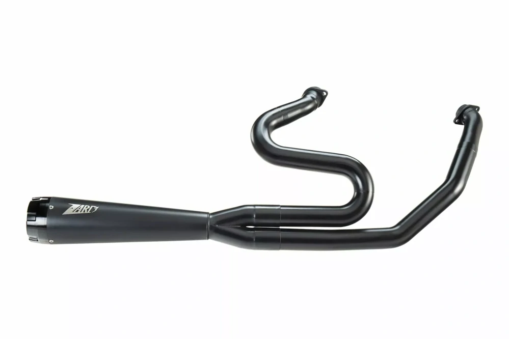 Výfukový systém motocyklu ZARD FULL KIT EXHAUST SYSTEM 2:1 pro motocykl HARLEY DAVIDSON ROAD ROAD GLIDE LIMITED rok 2017-2023 viz popis, barva černá
