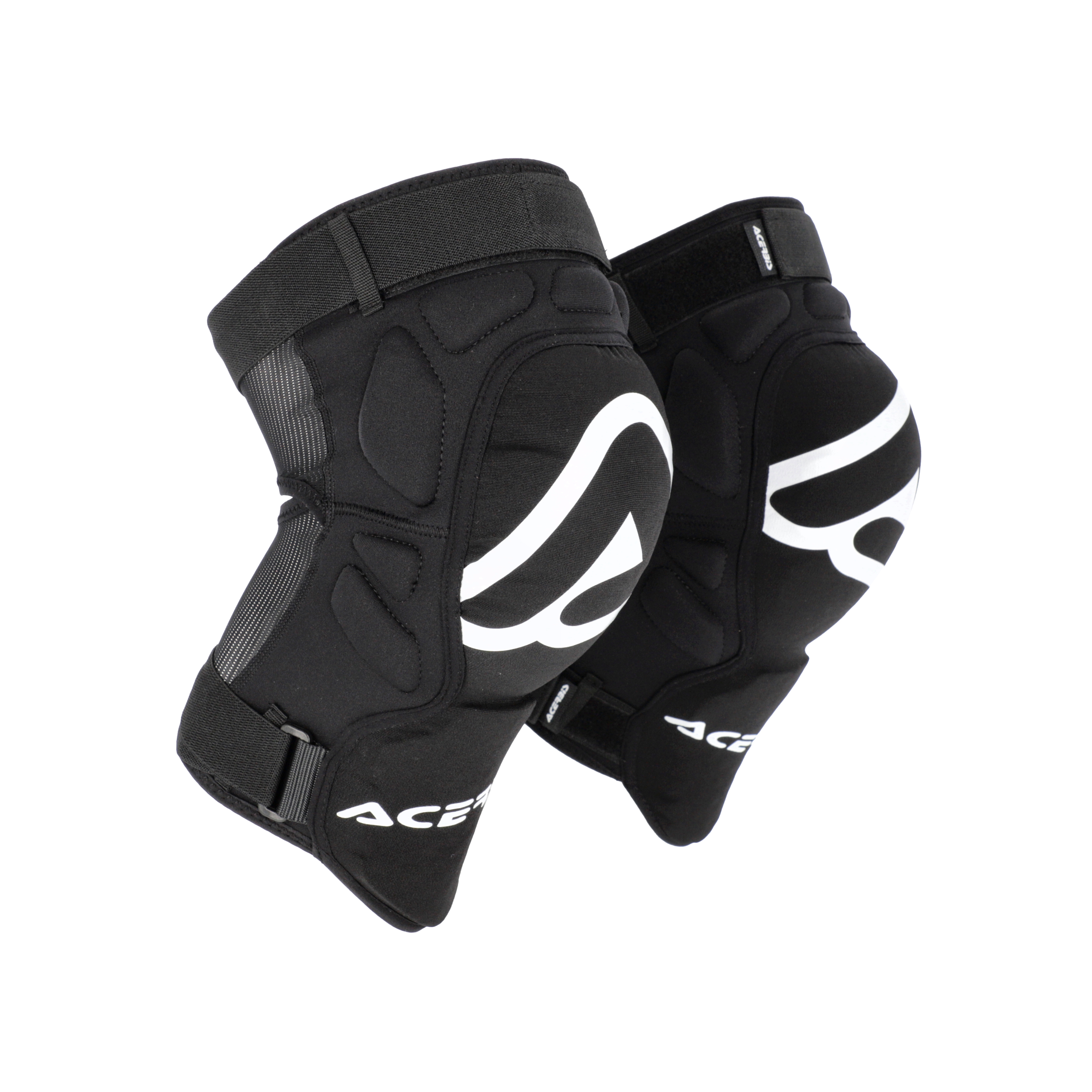 A Chrániče kolen ACERBIS X-KNEE SOFT UNI VELIKOST barva černá/bílá