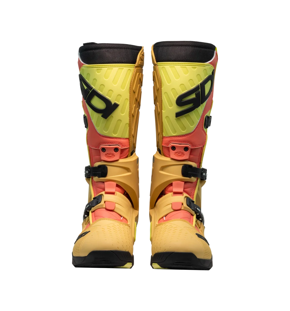 Motokrosové / enduro boty SIDI CROSSAIR barva gold/lime, pár
