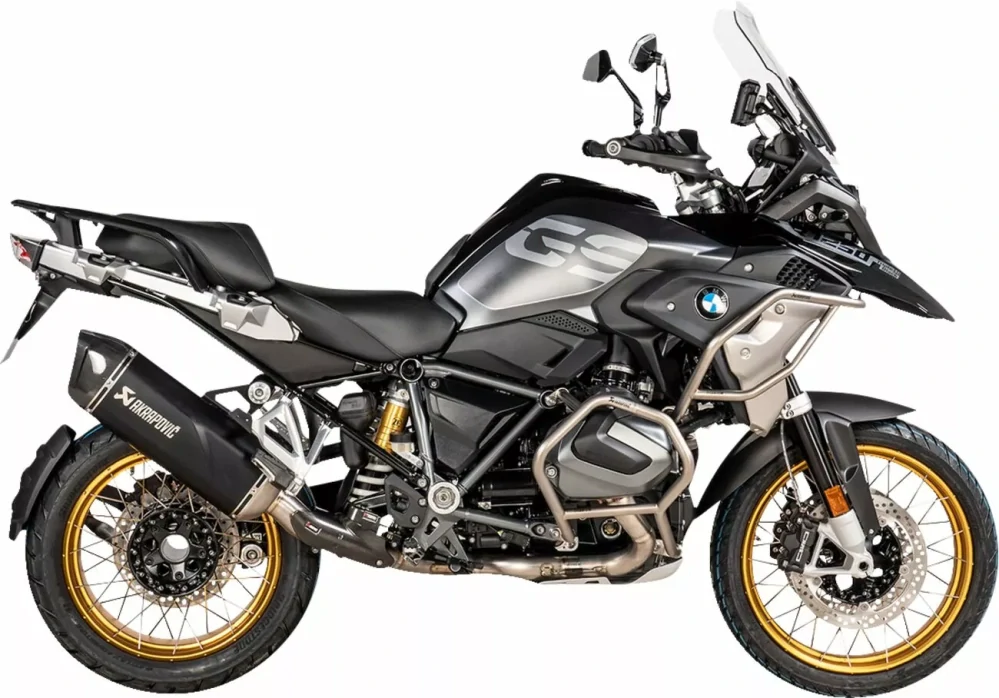 Vrchní padací ochranný rám motocyklu AKRAPOVIC CRASH BAR UPP  pro BMW R 1300 GS rok výroby 2019-2023