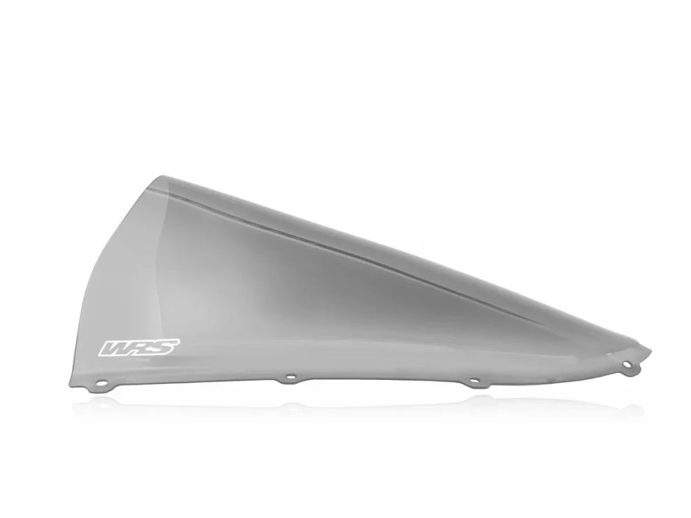 Motocyklové plexi / čelní plexi motocyklu WRS WINDSCREEN RACE DU034F pro DUCATI PANIGALE V4 rok 2025 barva kouřová