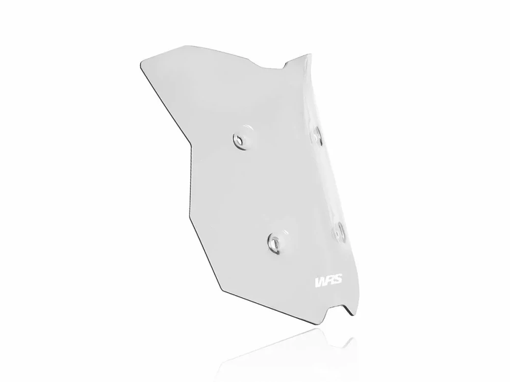 Motocyklové plexi / čelní plexi motocyklu  WRS VERZE SPORT KT007F pro KTM 1290 SUPER DUKE GT rok 2019-2024, barva kouřová, výška plexi 32 cm 