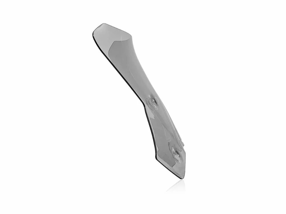 Motocyklové plexi / čelní plexi motocyklu  WRS VERZE TOURING KT009F pro KTM 1290 SUPER ADVENTURE / S rok 2021-2024 barva kouřová, výška plexi 30 cm 