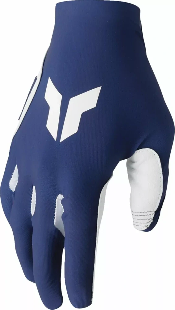 Motokrosové / MTB rukavice s jednovrstvou dlaní THOR SPORTMODE ICONIC barva modrá/bílá pár