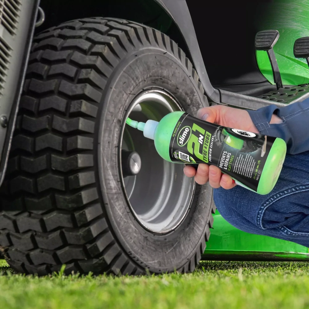 Utěsňovací přípravek pro pneu s duší / pro pneu bez duše SLIME 2V1 / 2in1 TIRE A TUBE SEALANT obsah 946 ml