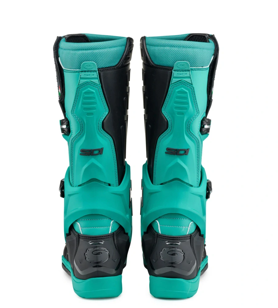 Motokrosové / enduro boty SIDI CROSSAIR barva černá/mint zelená, pár