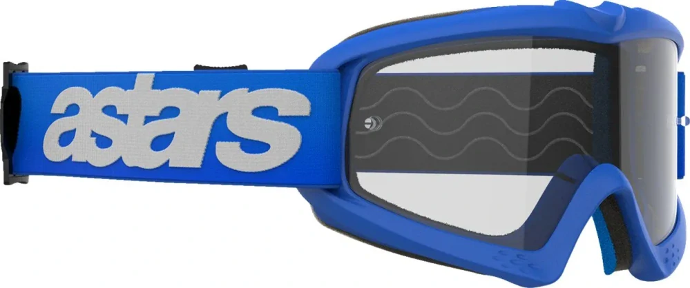 Dětské motokrosové / enduro / MTB brýle ALPINESTARS VISION BLAZE barva modrá, čirá čočka 