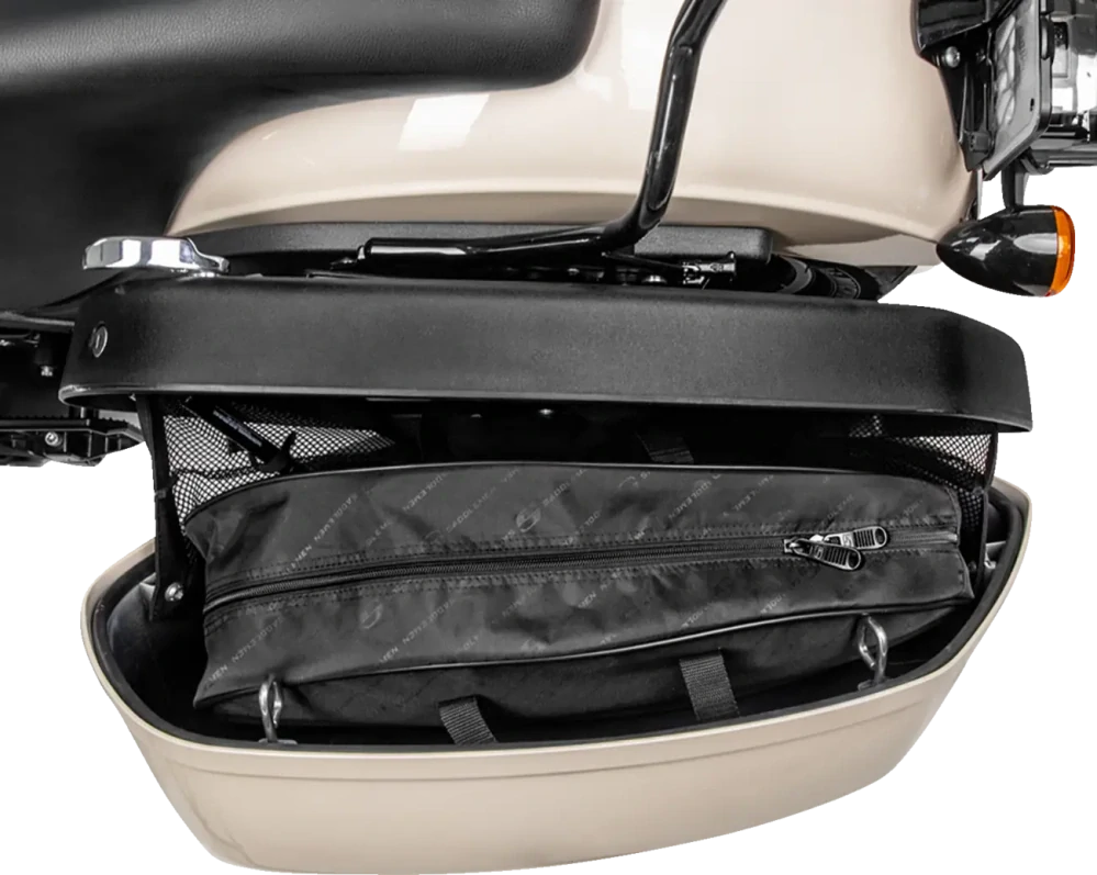 Vnitřní organizéry do kufrů / vnitřní tašky SADDLEMEN SADDLEBAG LINER barva černá velikost L, rozměr 38 cm x 25,5 cm x 12,5 cm