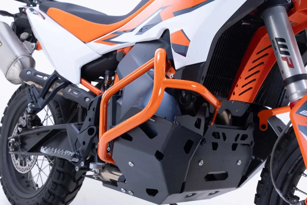 Padací rám SW MOTECH CRASH BAR pro KTM 890 R ADVENTURE rok 2022-2025, barva oranžová